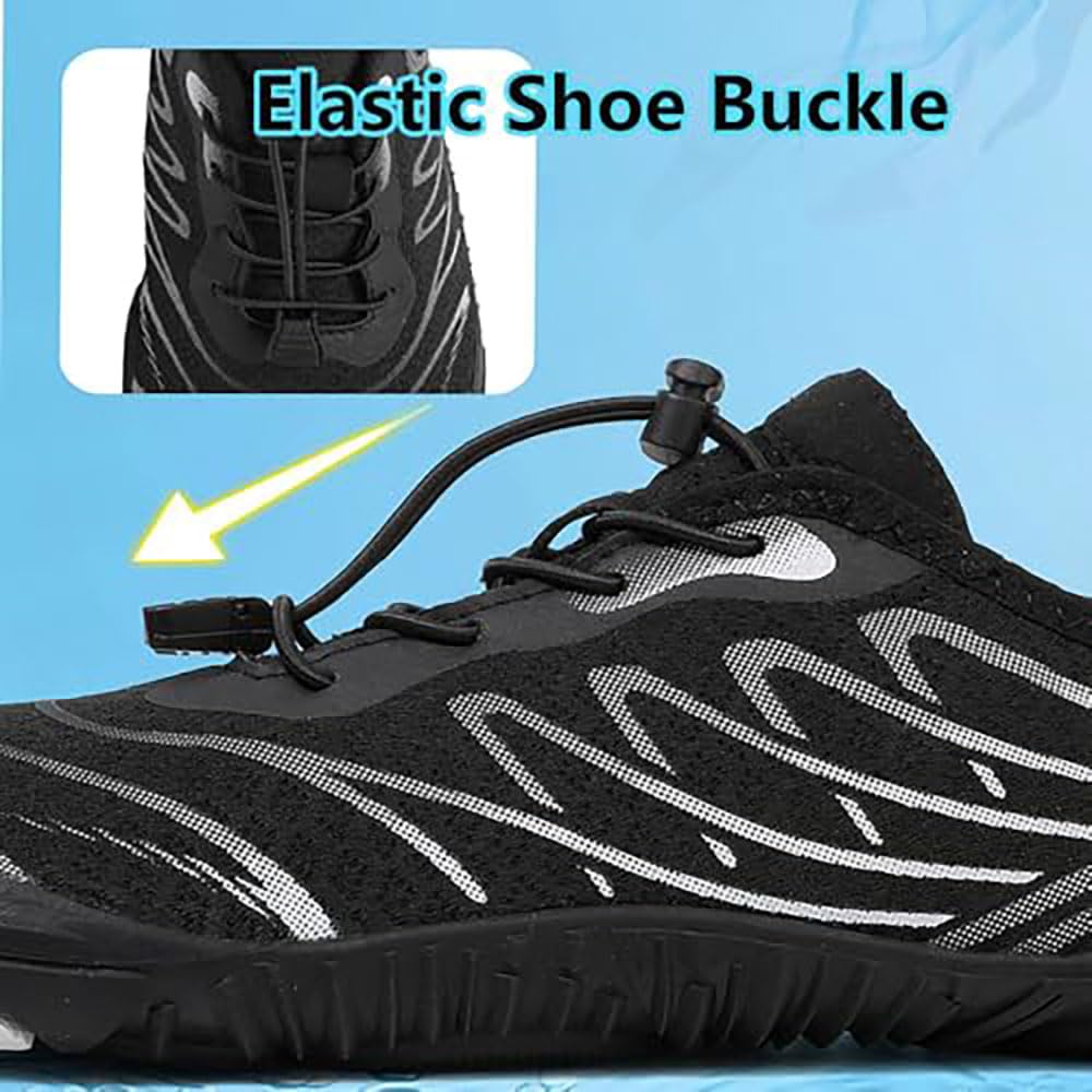 Zureto Chaussures de mise à la terre avec cuivre, chaussures pieds nus en cuivre, pour homme et femme, imperméable, antidérapantes, confortables