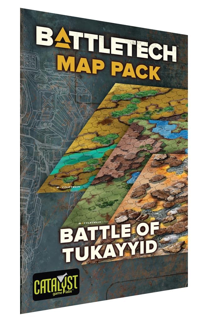 Catalyst Game Labs - BattleTech Map Pack Battle of Tukayyid - Miniature Game - English Version
