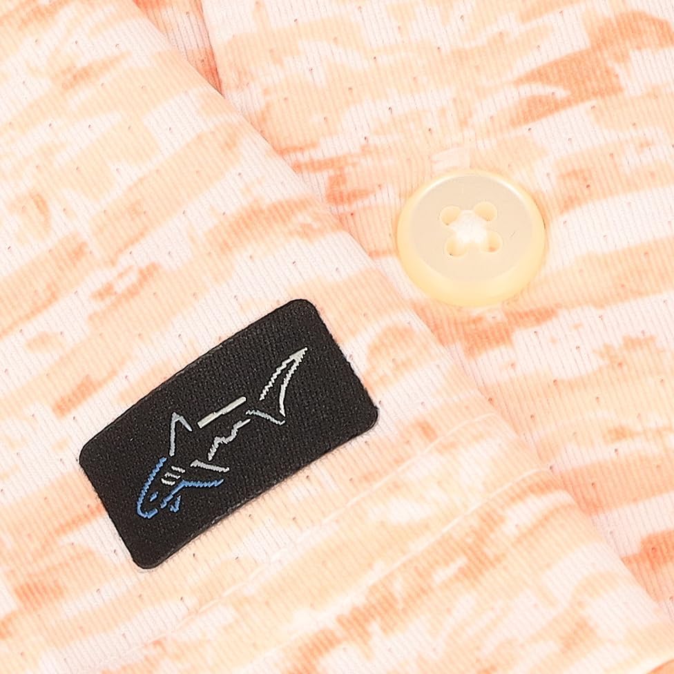 Greg Norman ML75 Equinox Stretch Melon Haze Shirt Men L - Image 4