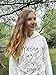 Harry Potter Hedwig Owl Big Girls French Terry Pullover Hoodie Off-White 14-16