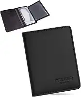 Carteira Porta Cartão Masculina Couro Legítimo Slim RG CNH MONOLO
