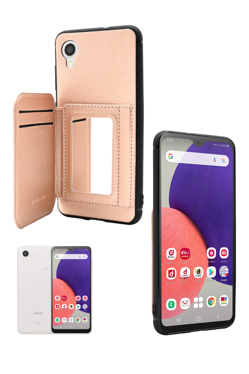 Amazon.co.jp: シズカウィル Galaxy A22 5G docomo SC-56B ケース