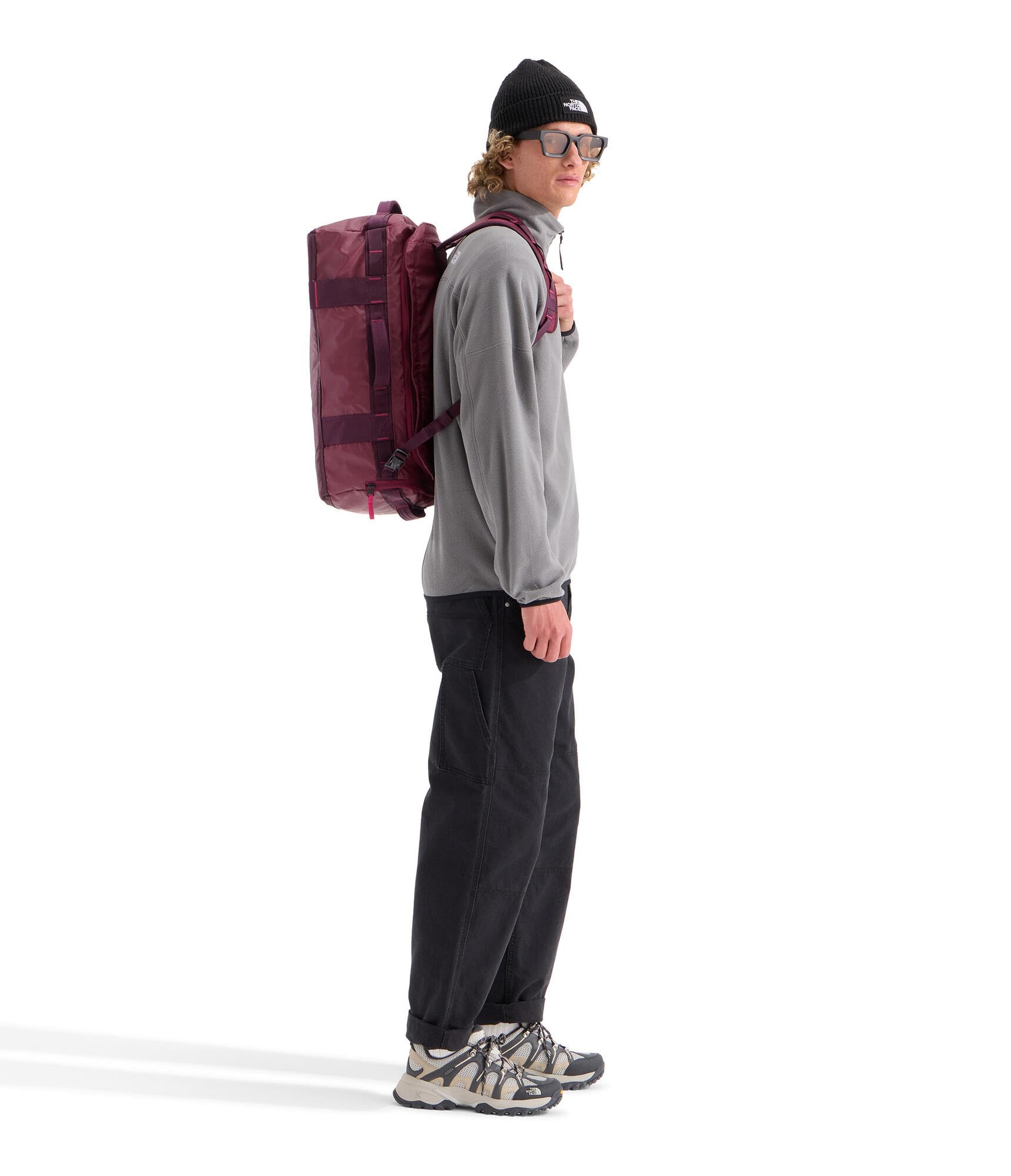 The North Face Base Camp Voyager - Bolsa de Deporte (32 L), Color Burdeos