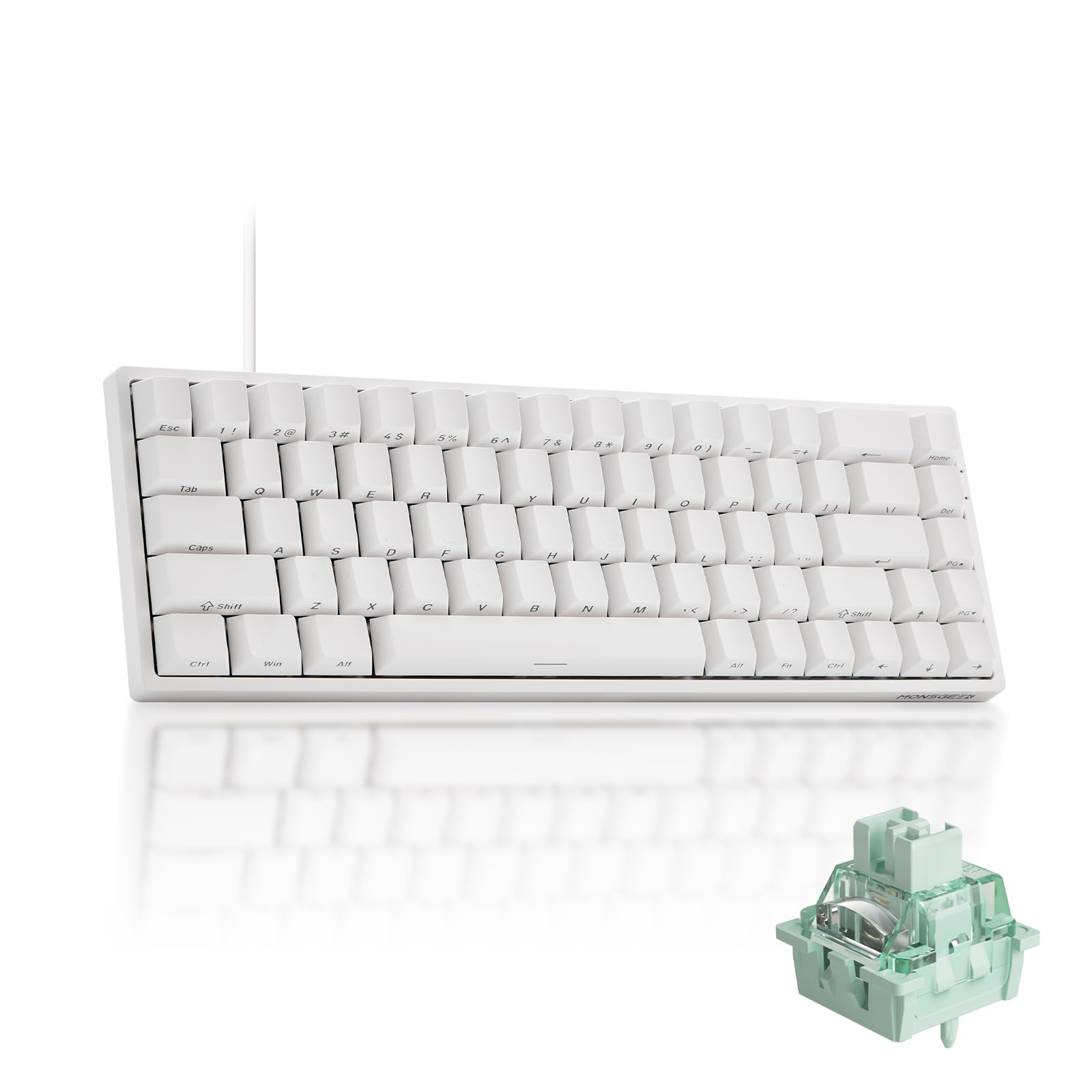 Amazon | MonsGeek(モンスギーク) FUN68 HE 0.005mm ラピッドトリガー