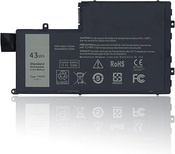 TRHFF DL011307-PRR13G01 1V2F6 0PD19 P39F 58DP4 Laptop Battery Replacement for Dell Inspiron 5445 5447 5545 5547 5548 N5447 N5547 15-5000 i5547-3750SLV Latitude 14 3450 15 3550 E3450 E355011.1V 43Wh