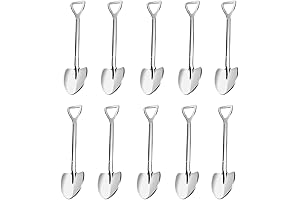 20-Pack Exquisite Mini Shovel Spoons for Savory Delights