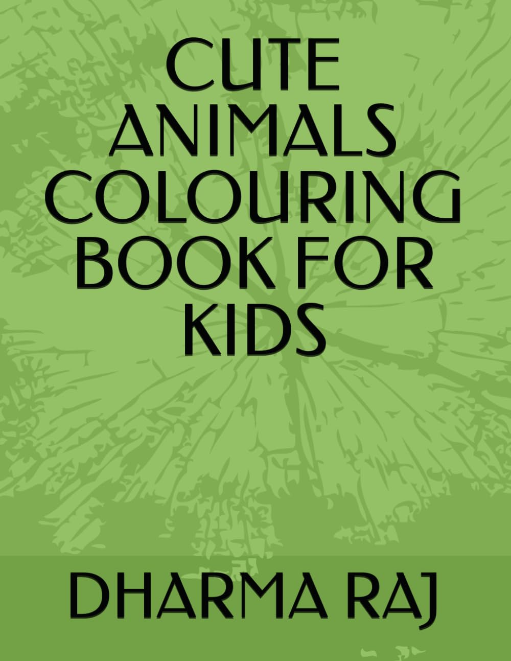 CUTE ANIMALS COLOURING BOOK FOR KIDS
