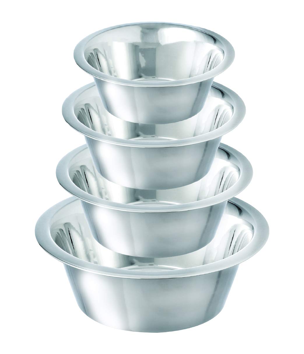 Fiona 4-Piece Stainless Steel Bowl Set
