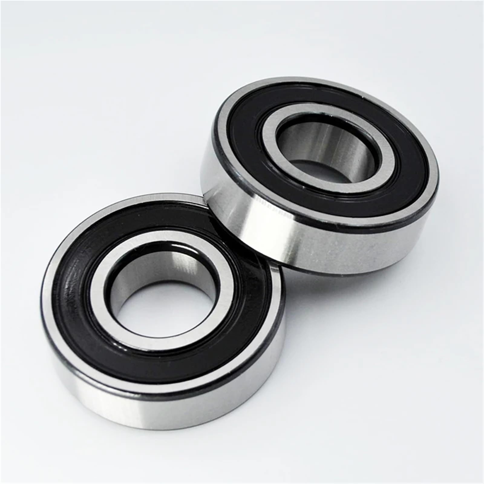 6203 2RS ​​ZZ 17 x 40 x 12 mm 6203RS 6203Z DDU 2Z Diamètre intérieur 17 mm Acier chromé Roulement à billes 2 pièces (6203 ZZ normal)
