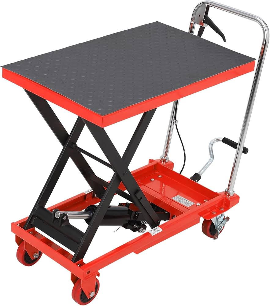 Amazon.co.jp: ガービー（Garvee） 油圧式昇降台車 リフトテーブル