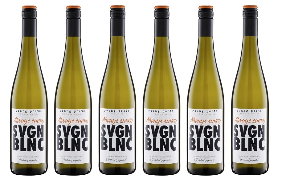 6x 0,75l - 2025er - Young Poets - Always Sunny Sauvignon Blanc