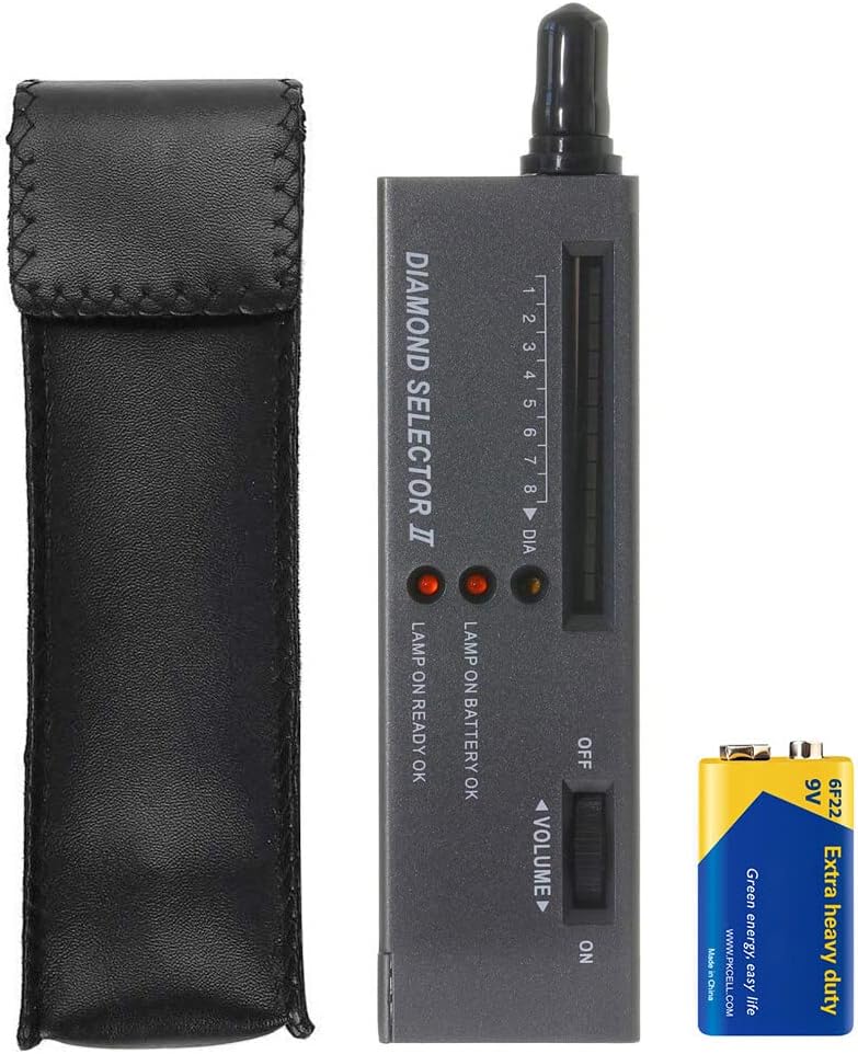 KKnoon Portable Diamond Selector II Gemstone Tester Tool Diamond Tester