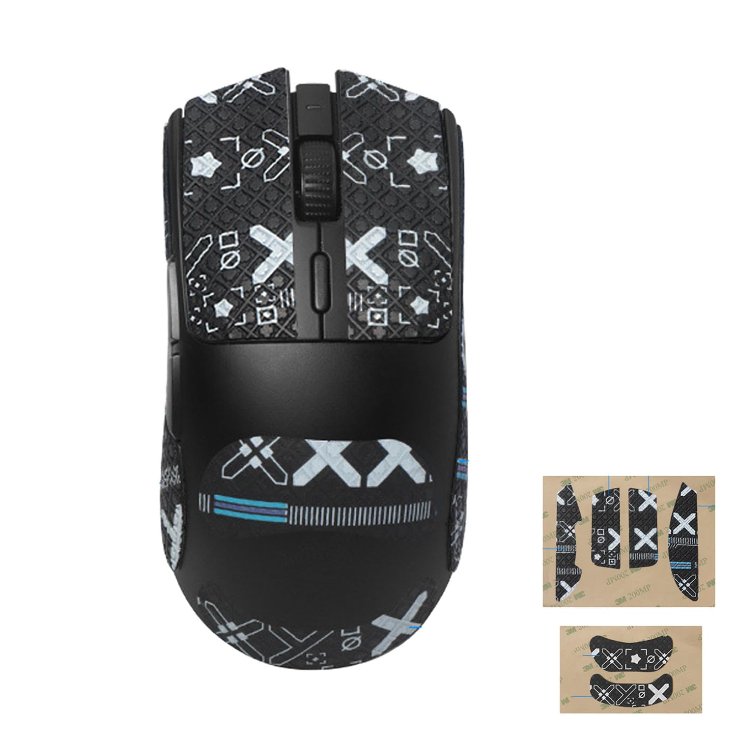 Amazon | For Razer レイザー Viper V3 Pro 用 マウスグリップ テープ