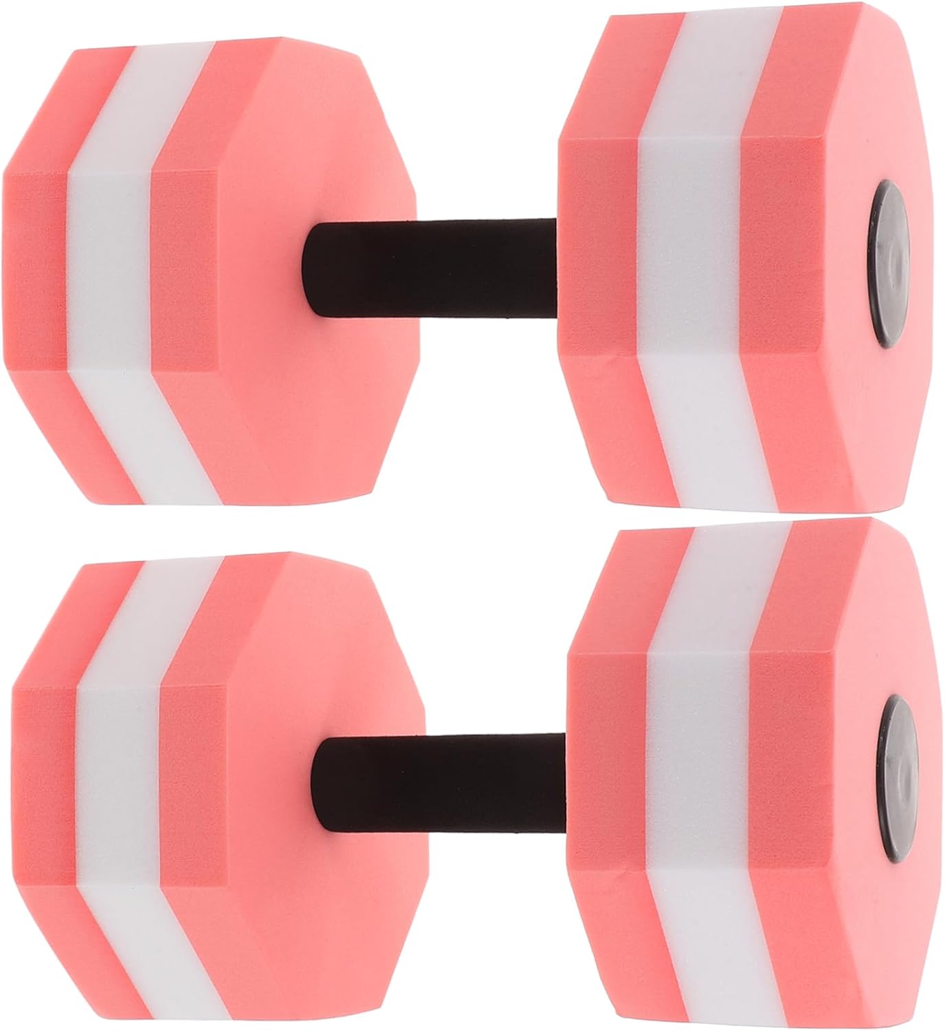 1 Pair Lightweight Eva Dumbbells for Water Aerobics Octagonal Pool Weights for Aquatic Exercise Suitable for All Ages Durable and Equipment