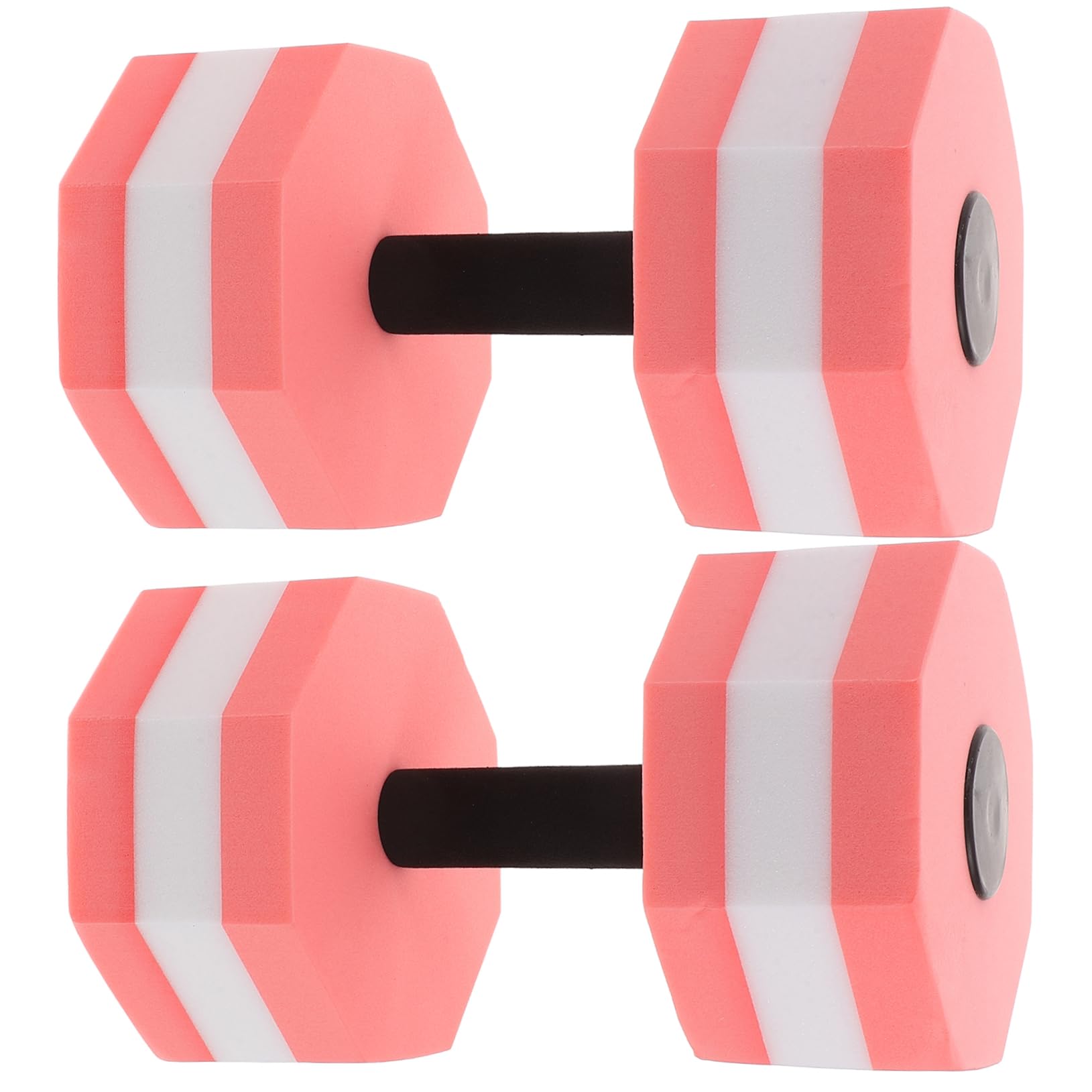 HONMEET 1 Pair Lightweight Eva Dumbbells for Water Aerobics Octagonal Pool Weights for Aquatic Exercise Suitable for All Ages Durable and Equipment