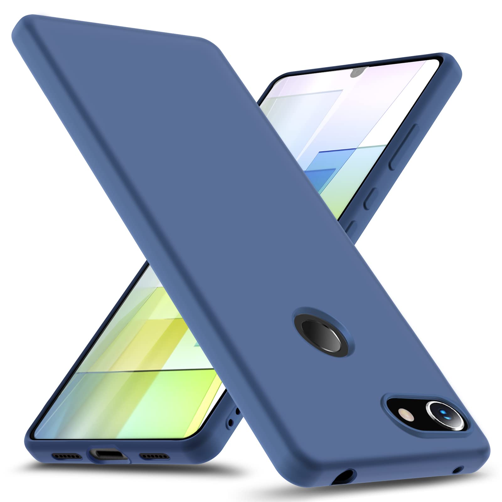Amazon.co.jp: Google Pixel 3a ケース TPU 耐衝撃 シリコンケース 