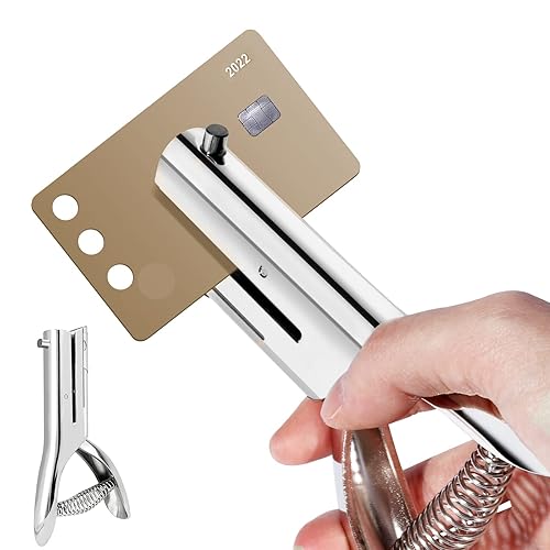 Perforadora de un solo agujero, alcance de 2 pulgadas, perforador de agujero largo portátil de mano resistente, perforador de agujero de aleación de