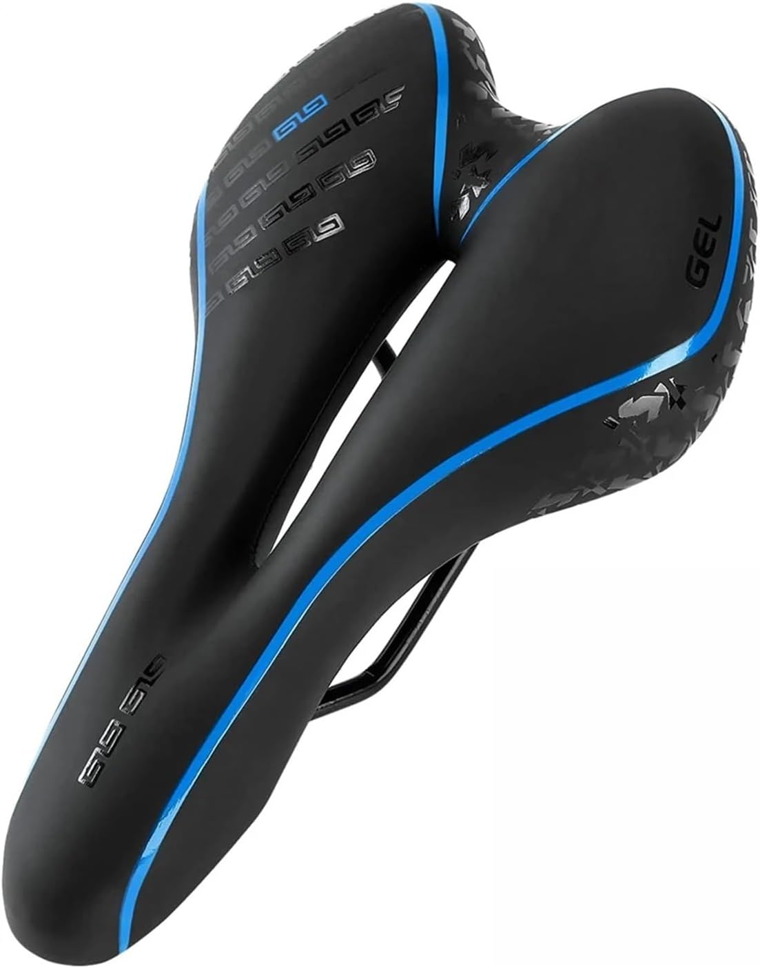 Mountain Bike Seat Road Bicycle Saddle Comfortable Soft Cycling Cushion Exercise for Men and Women