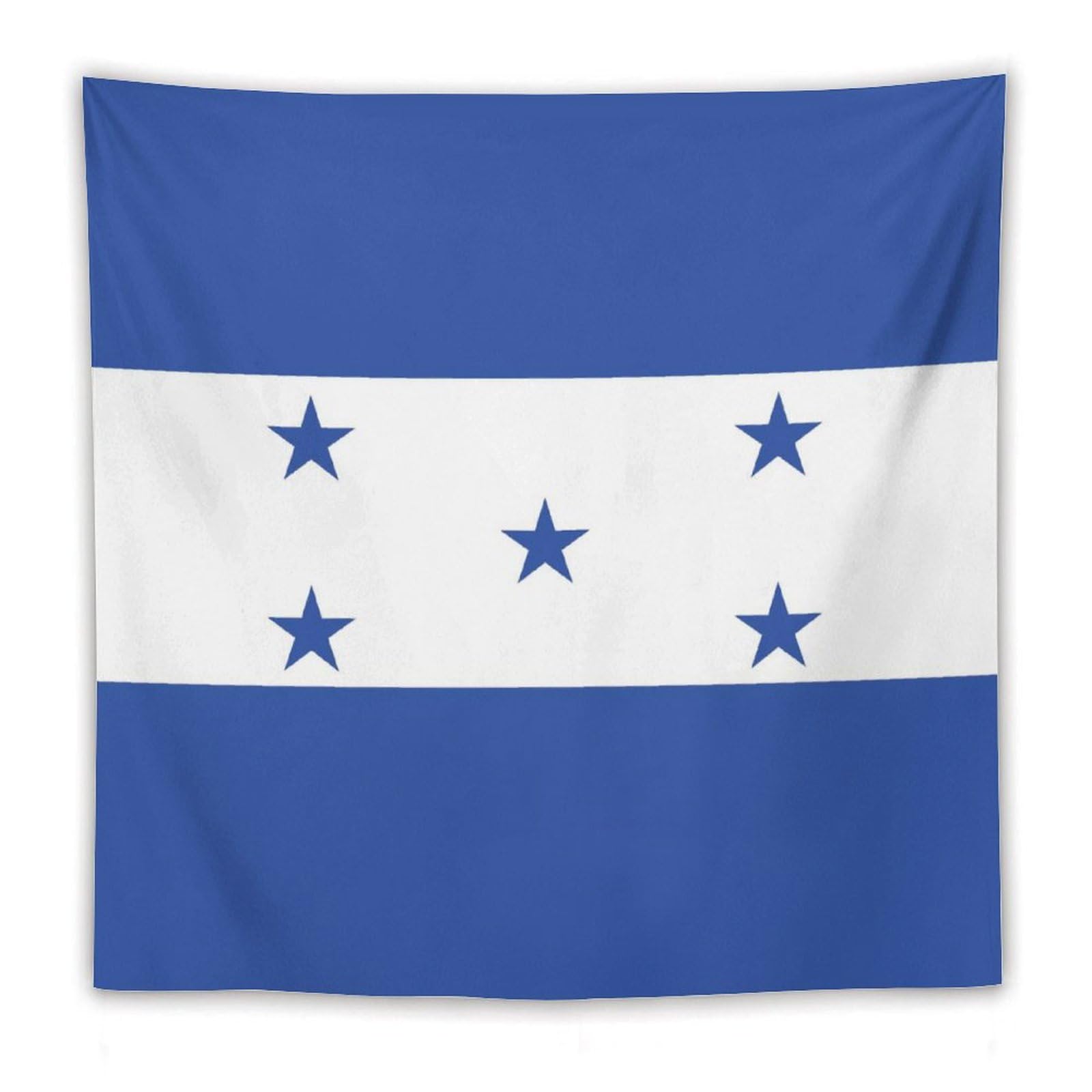 XingFox Honduras Flag Tapestry Wall Hanging, National Flag Art Wall Decoration Tapestry, For Bedroom Living Room Dorm Home Decoration, 60"x60"