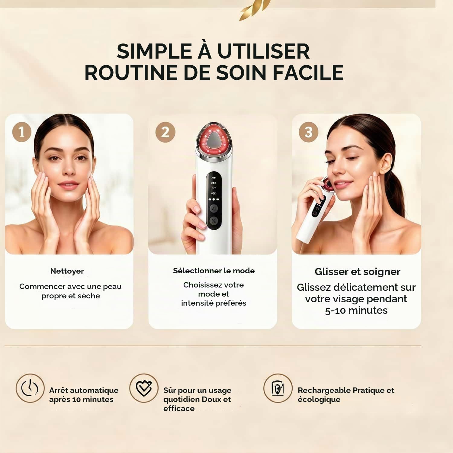 Appareil Anti-Rides Visage