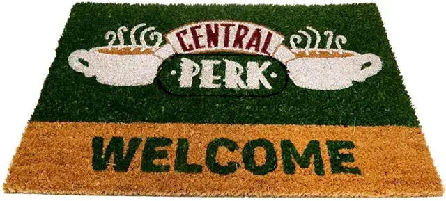 Felpudo Friends Central Perk Oficial - Alfombra de Bienvenida para Fans