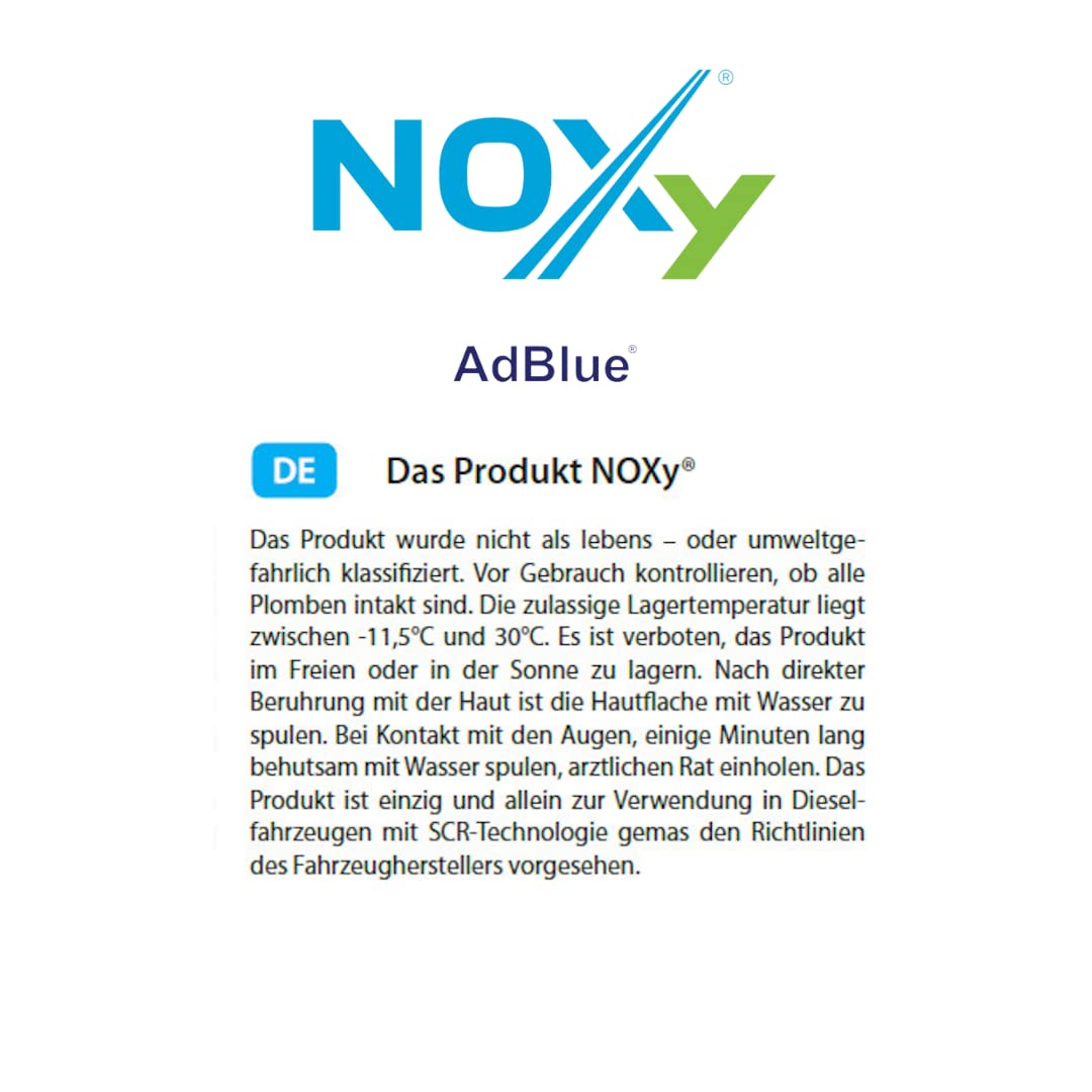 NOXy AdBlue 4X 10 Liter für Diesel Kanister Harnstofflösung AdBlue® NOX-Reduktionsmittel 40L