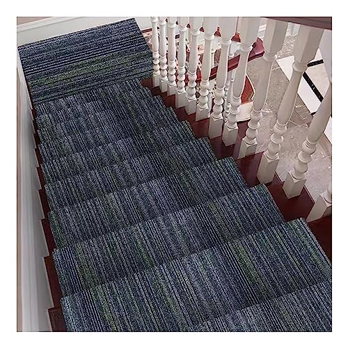 Alfombra autoadhesiva para escalones de escalera y protector de microfibra 2