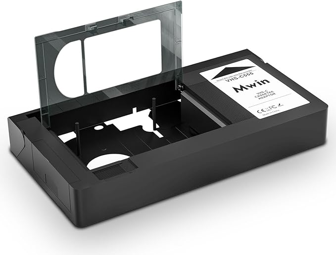 VHSC Cassette Adapter for VHSC Camcorders, Motorized VHSC/VHS Video