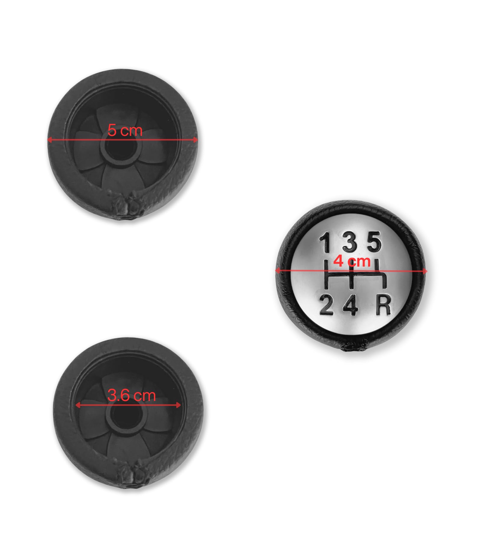 POMELLO LEVA CAMBIO In Plastica Rosso Alfa Romeo Foro Da 5mm EUR 10,00 - PicClick IT - Foto 9