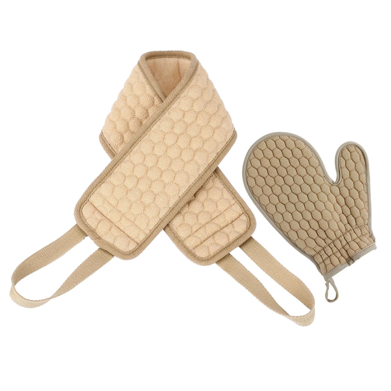DOITOOL 6 Stk Badwäscher loufah schwamm Peeling-Luffa-Schwämme Bad-Spa-Waschmaschine Handschuhe handtücher Duschtuch für den Rücken Reiben Handtuch Erwachsener Artefakt zum