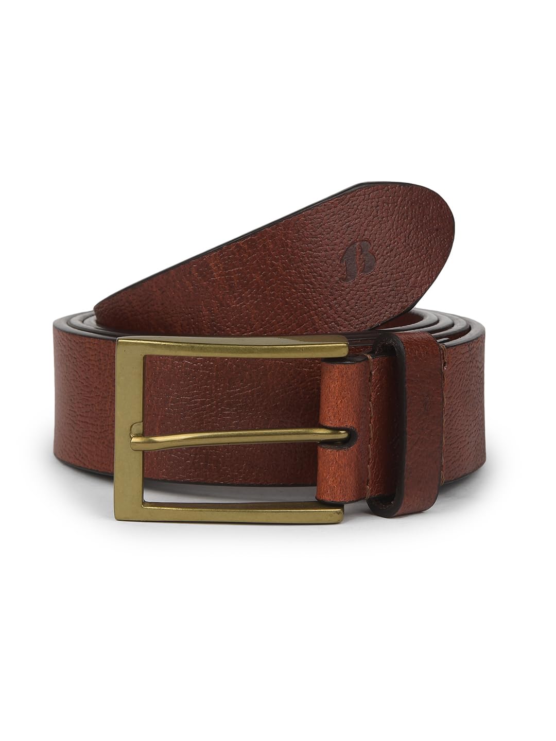 Men Self Design Leather Belt-image-48