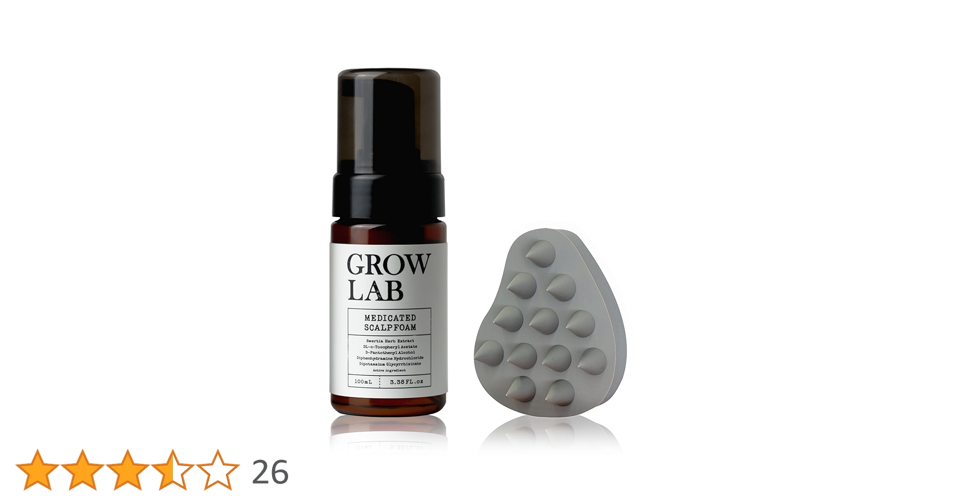 Amazon | N organic GROW LAB 頭皮泡パックセット メディケイテッド