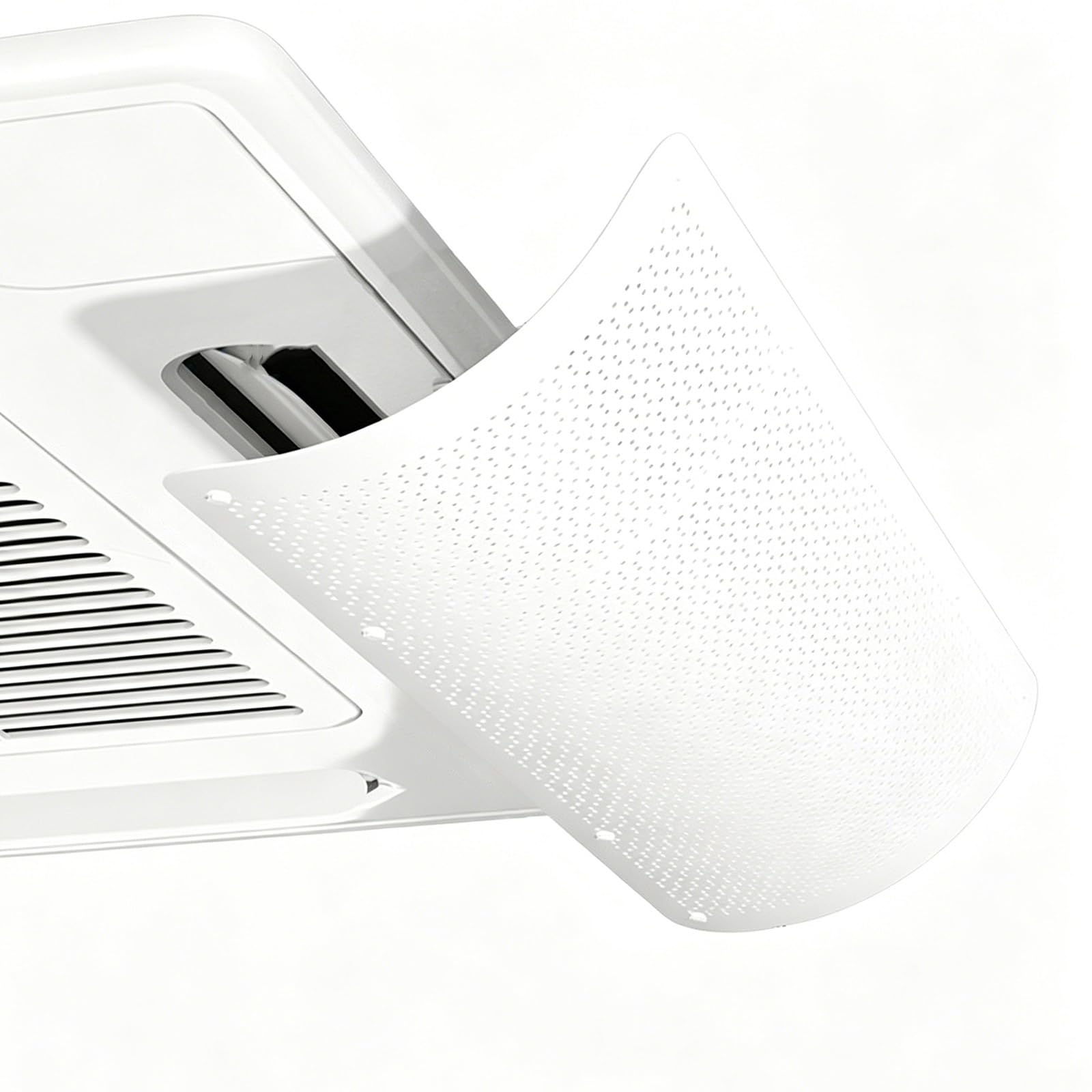 YUE JJXN AC Air Deflector W10.6in, Air Conditioner Vent Deflector, Universal Vent Cover for Split or Central AC, Anti Direct Blow(90cm/35.4in)