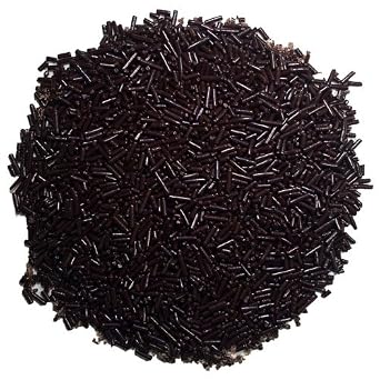 Mona Lisa Dark Vermicelli from OliveNation, Gourmet Dark Chocolate Topping & Decorating Sprinkles - 176 oz