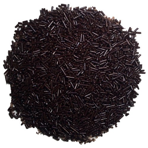 Mona Lisa Dark Vermicelli from OliveNation, Gourmet Dark Chocolate Topping & Decorating Sprinkles...