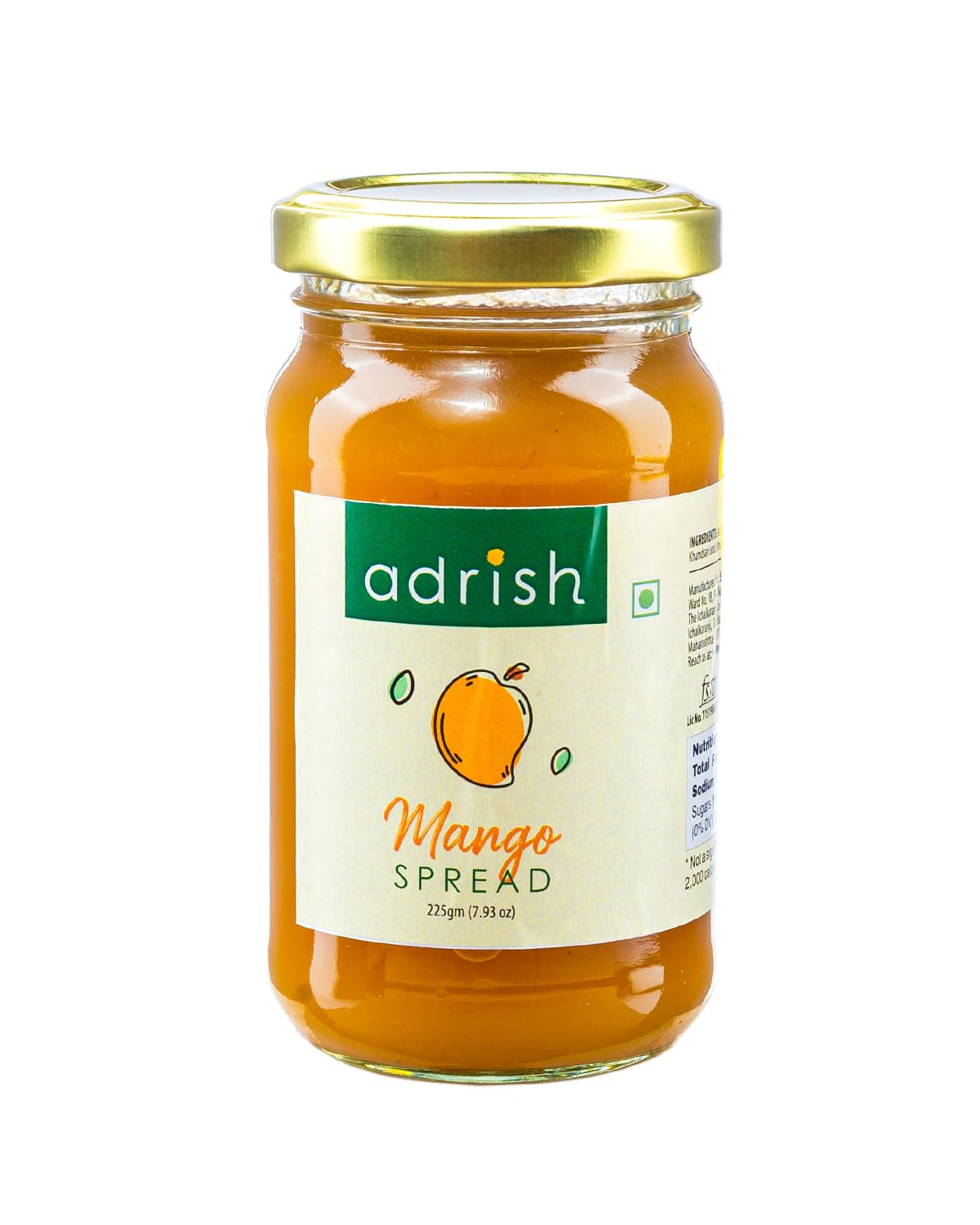 Adrish Zerowaste Organic Mango Spread 225gm-image-21