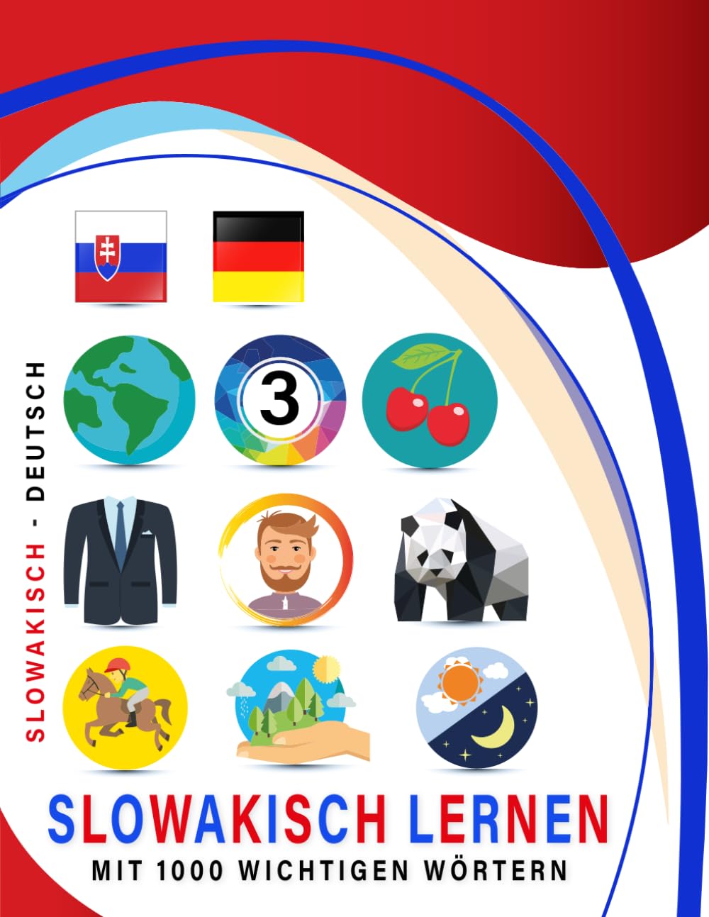 Slowakisch Lernen Mit 1000 Wichtigen Wörtern: Zweisprachiges Slowakisch – deutsch Bild- Und Vokabelbuch Für Kinder & Erwachsene