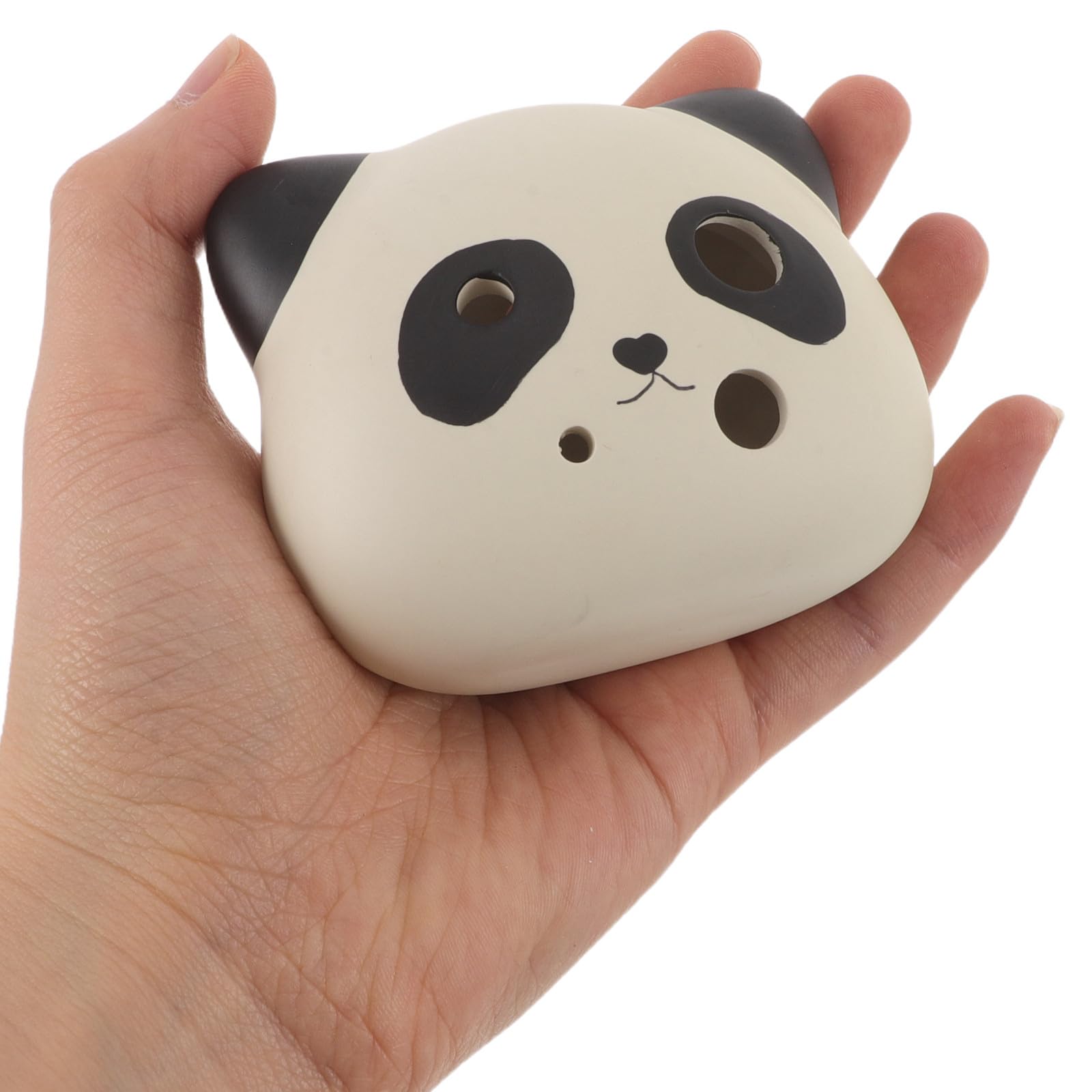 Ocarina Céramique Panda Adorable 6 Trous Tonalité Do Majeur Ac Facile à Apprendre pour Musique la Maison et Présent pour Musiciens