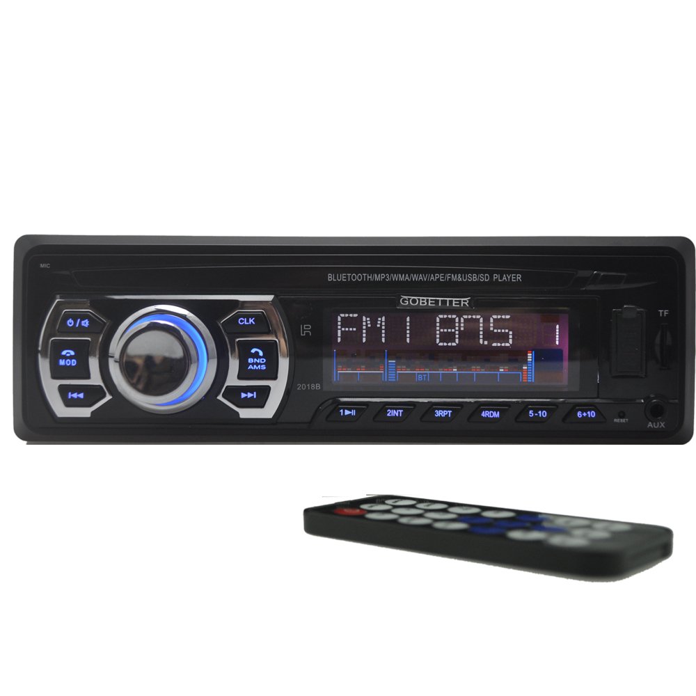 Eaglerich Car Radio Bluetooth MP3 FM/USB in Dash USB Port 12V Car Audio Bluetooth Handfeer Car Radios Blueooth Aux in in Single DIN