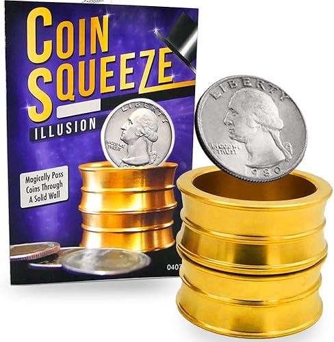 Magic Makers Ilusión de apretar monedas con aprendizaje en línea