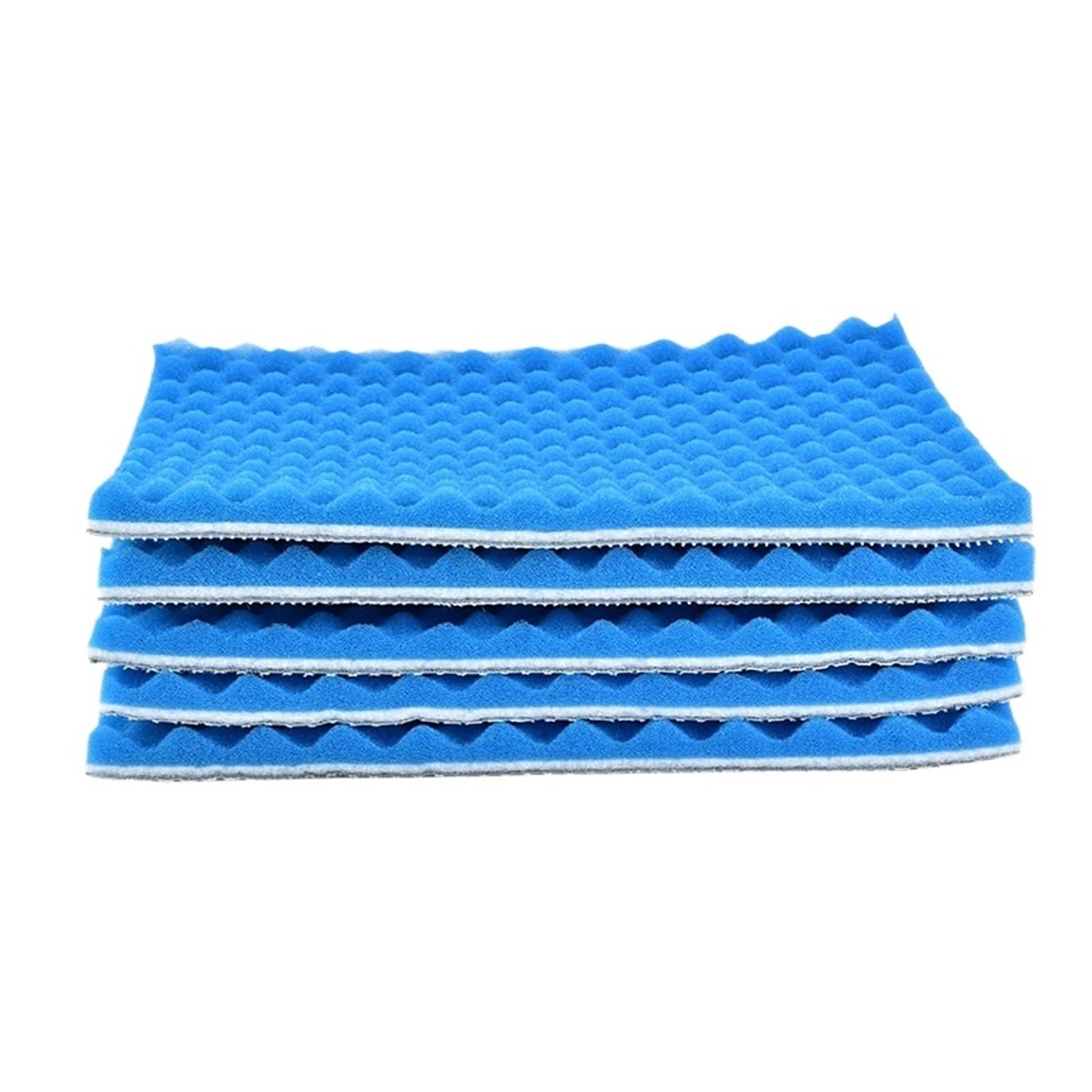 Filtro de acuario ondulado de algodón grueso de alta densidad para purificación de agua (60 x 40)