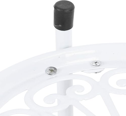 Miniatura 2 de Soporte de metal para plantas de 2 niveles, soporte para macetas, estante de exhibición para decoración del hogar, jardín, soporte para plantas de