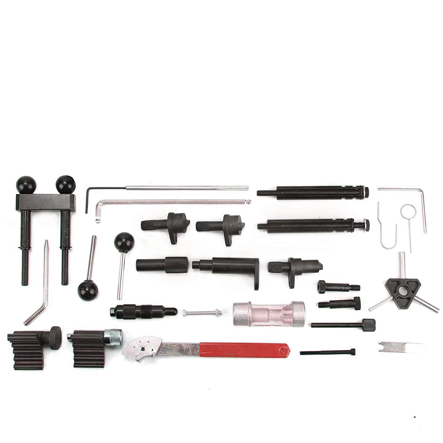Kit de Herramientas para Calado de distribucion y Ajuste de Correa de Motor Compatible con Aud Volks VAG SKODA Y SEAT Gasolina y diésel