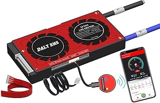 BMS 14S 30A~500A Balancer Li-ion Battery Protection Board BMS PCB Lithium Battery management systems with balance function + BT for 48V 18650 cell motorcycle E-bike,Li ion 14S 48V,40A BT 485