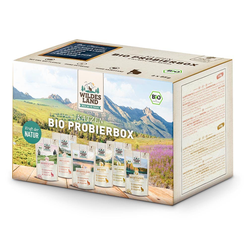 Wildes Land Bio Probierbox (6 x 85 g)
