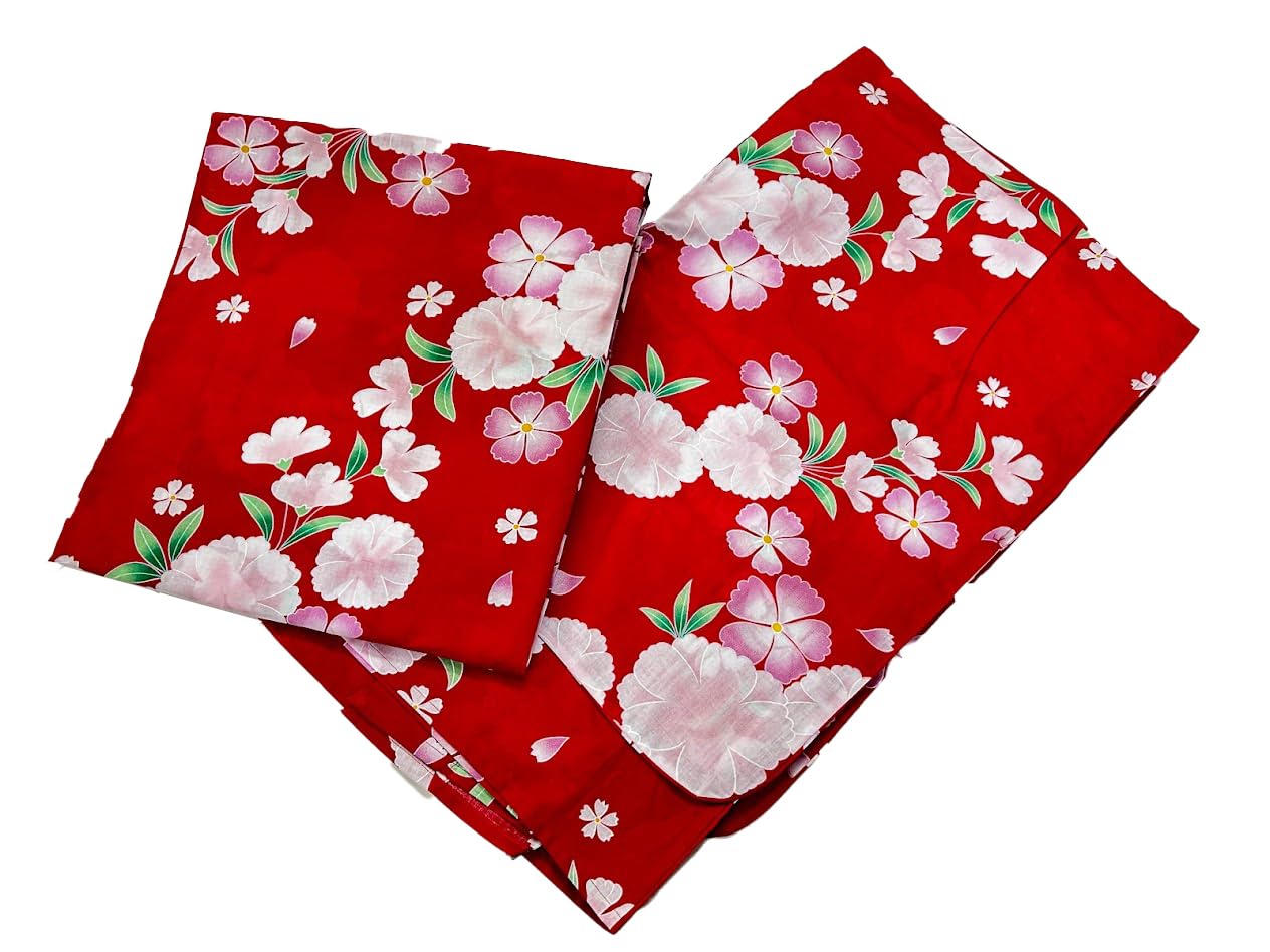 Amazon | セパレート浴衣【1078641-8】浴衣単品 簡単浴衣 2部式