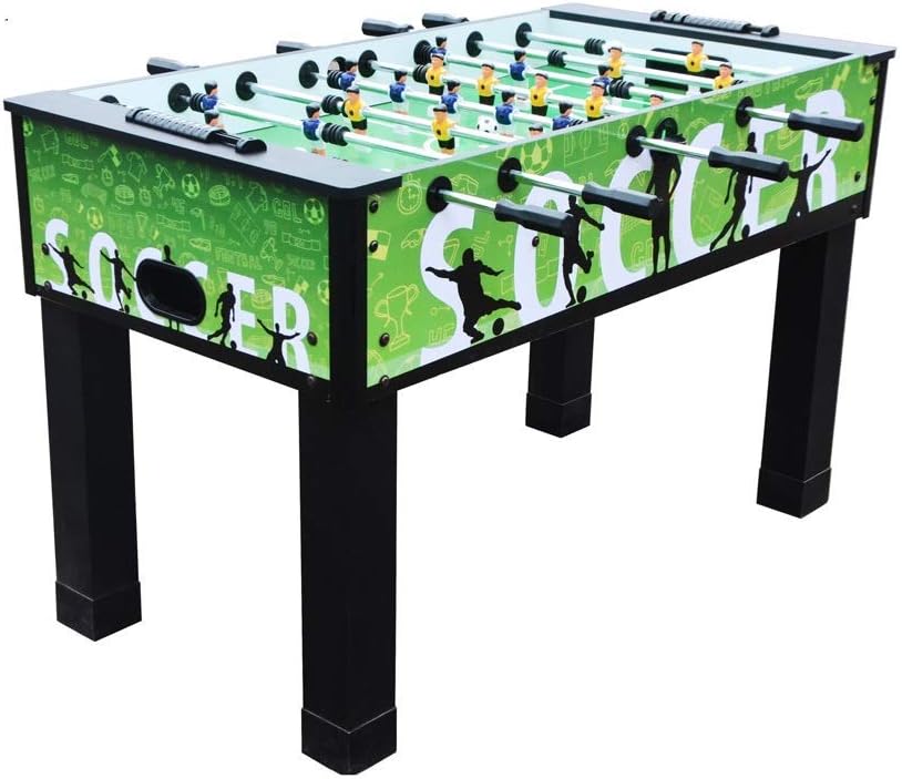 FGVBC Soporte de Mesa de futbolín de competición para el hogar, Sala de Juegos, Mesa de Arcade, Mesa de futbolín portátil, Mini Juego de fútbol de Mesa
