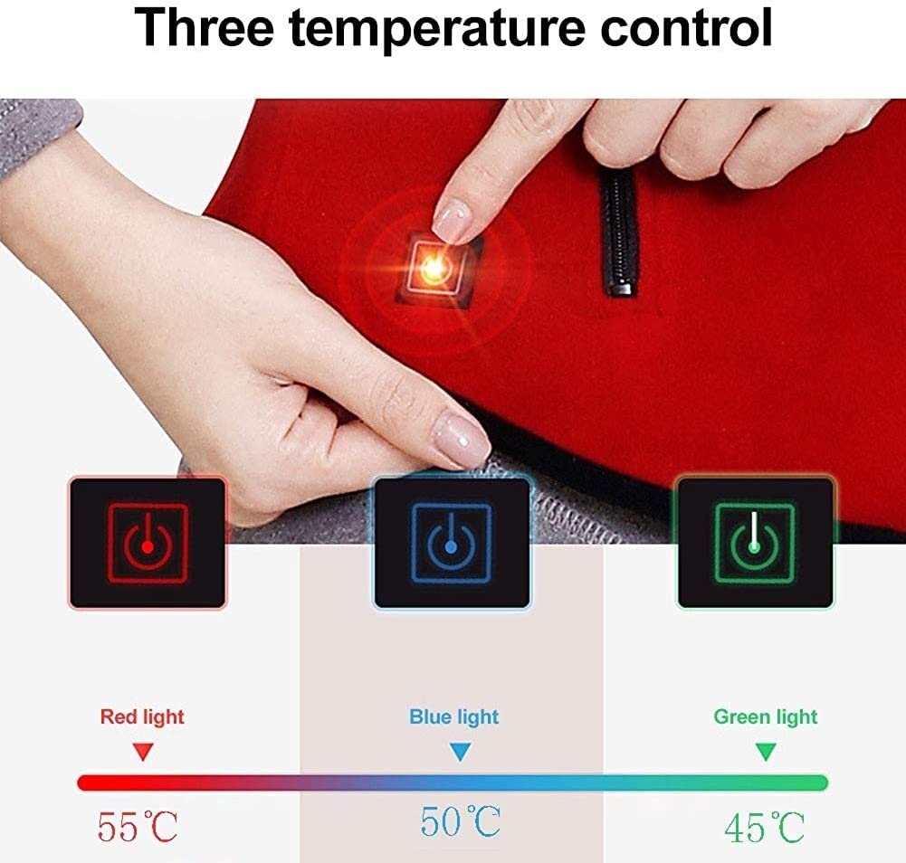 Izolowana podgrzewana bielizna, zmywalne przytulne elektryczne ogrzewanie miękkie ubrania, polowanie na zewnątrz Camping piesze wycieczki (Color : Malegray, Size : XXL)