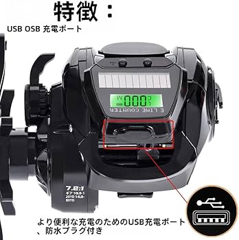 Amazon | Xiraivke 電動リール スピニングリール リール フライリール