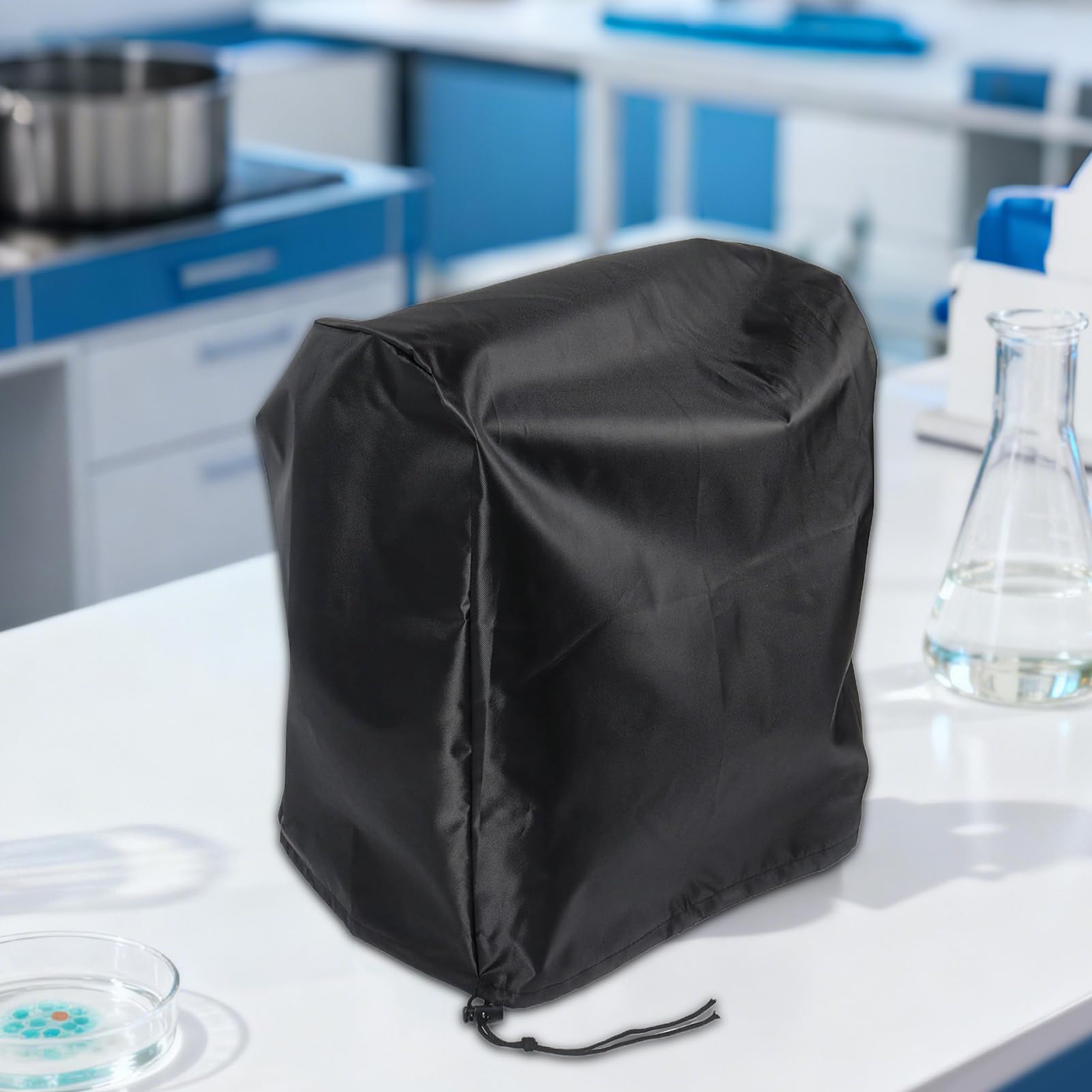 Housse Anti-poussière Pour Microscope – Étui De Protection En Tissu Oxford Imperméable Avec Fermeture À Cordon